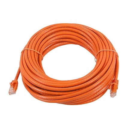 Monoprice Cat5E Utp Network Cable, 75 ft.Orange 11368